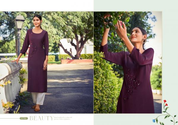 Kalaroop Octavia 10 Silk Designer Festive Wear Kurti